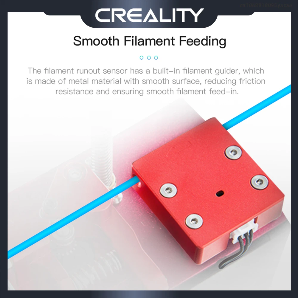 

CREALITY 3D Filament Run-out Sensor Material Detection Sensor for Ender-3/Ender-3S/Ender-3Pro/Ender-3 Max/Ender-6//CR Series