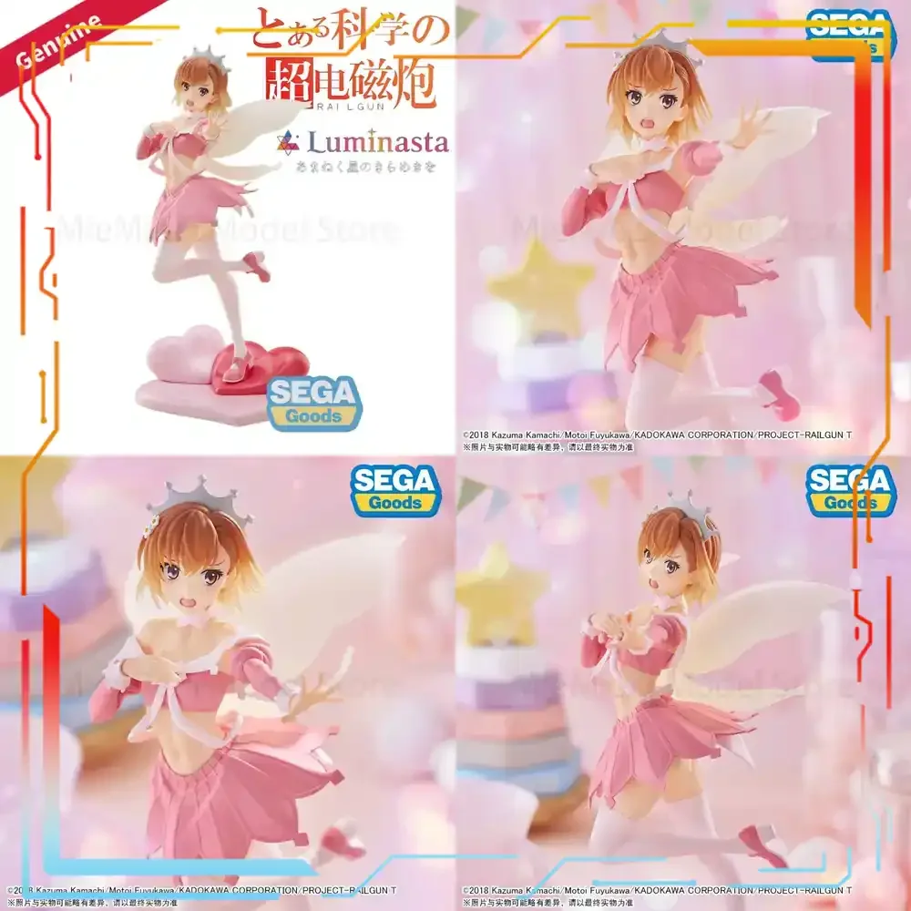 Sega Luminasta To Aru Kagaku No Railgun T Misaka Mikoto Dai Seirei Maid Garage Kit Model Figure Prepainted PVC Statue