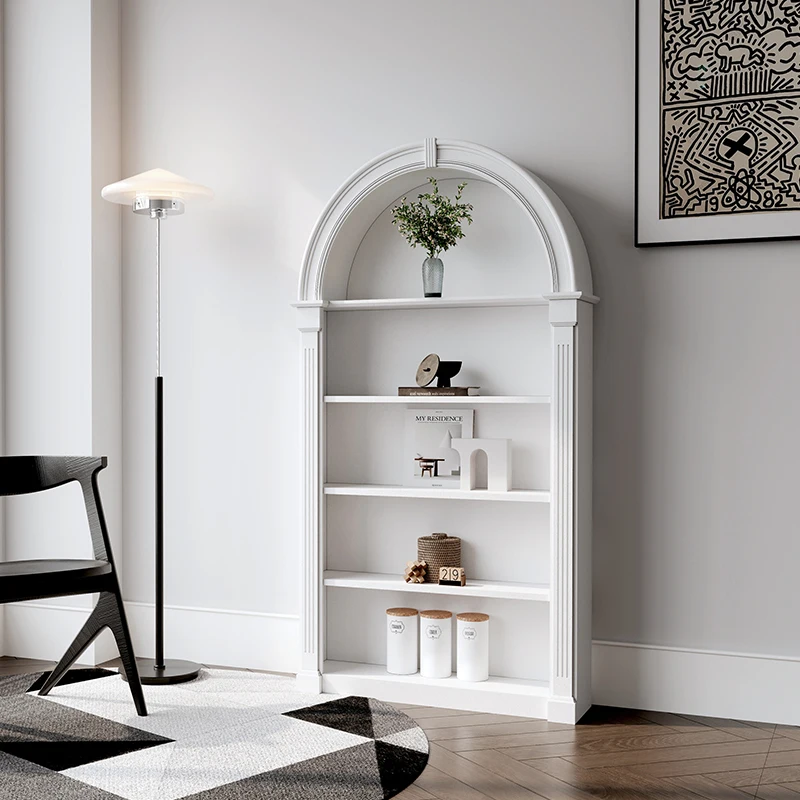 

Bookcase Magazine Racks Living Room Cabinets Luxury Closet Bedroom Living Room Cabinets Office Arched Gabinete Home Furniture