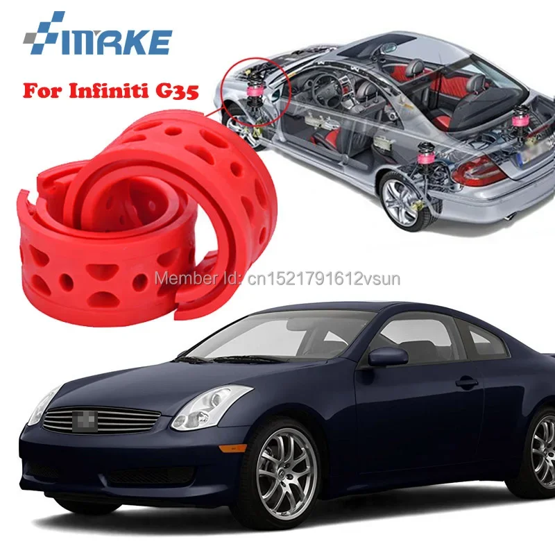 

smRKE For Infiniti G35 High-quality Front /Rear Car Auto Shock Absorber Spring Bumper Power Cushion Buffer