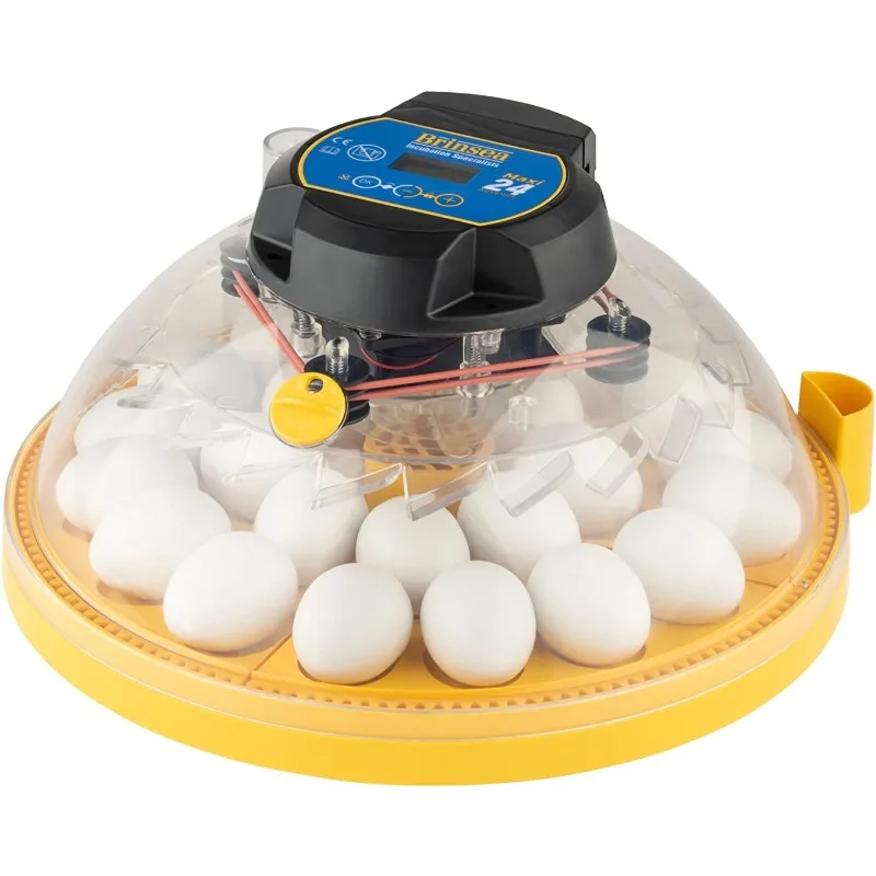 Christmas.Maxi 24 Advance Egg Incubator with Automatic Egg Turning and Temperature Control for Hatching 24 Chicken, Duck, or Oth