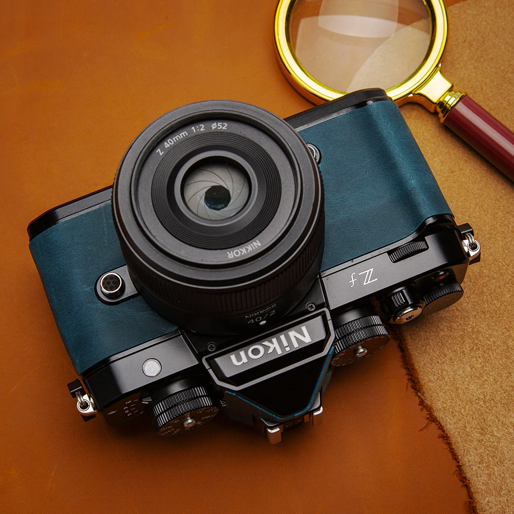 

Zf Decal Skin Camera Sticker for Nikon ZF Skin Genuine Leather Personality DIY Grip Sticker ZF Camera Decorative Skin