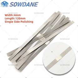 4mm Width Dental Metal Polishing Stick Strip with Single Side of Alumina-Plated Sanding Surface Dentist Whitening Materials Tool