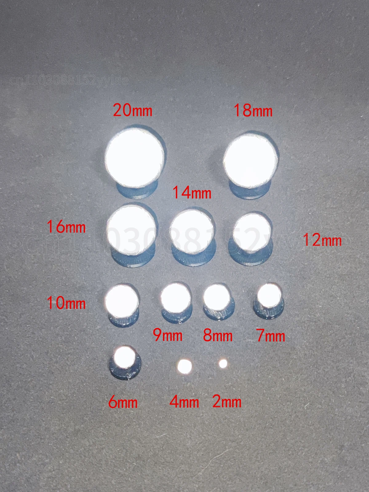 10pcs Optical Passive Infrared Reflector Ball Motion Capture Ball Marking Point 3D Film and Animation Marking Device