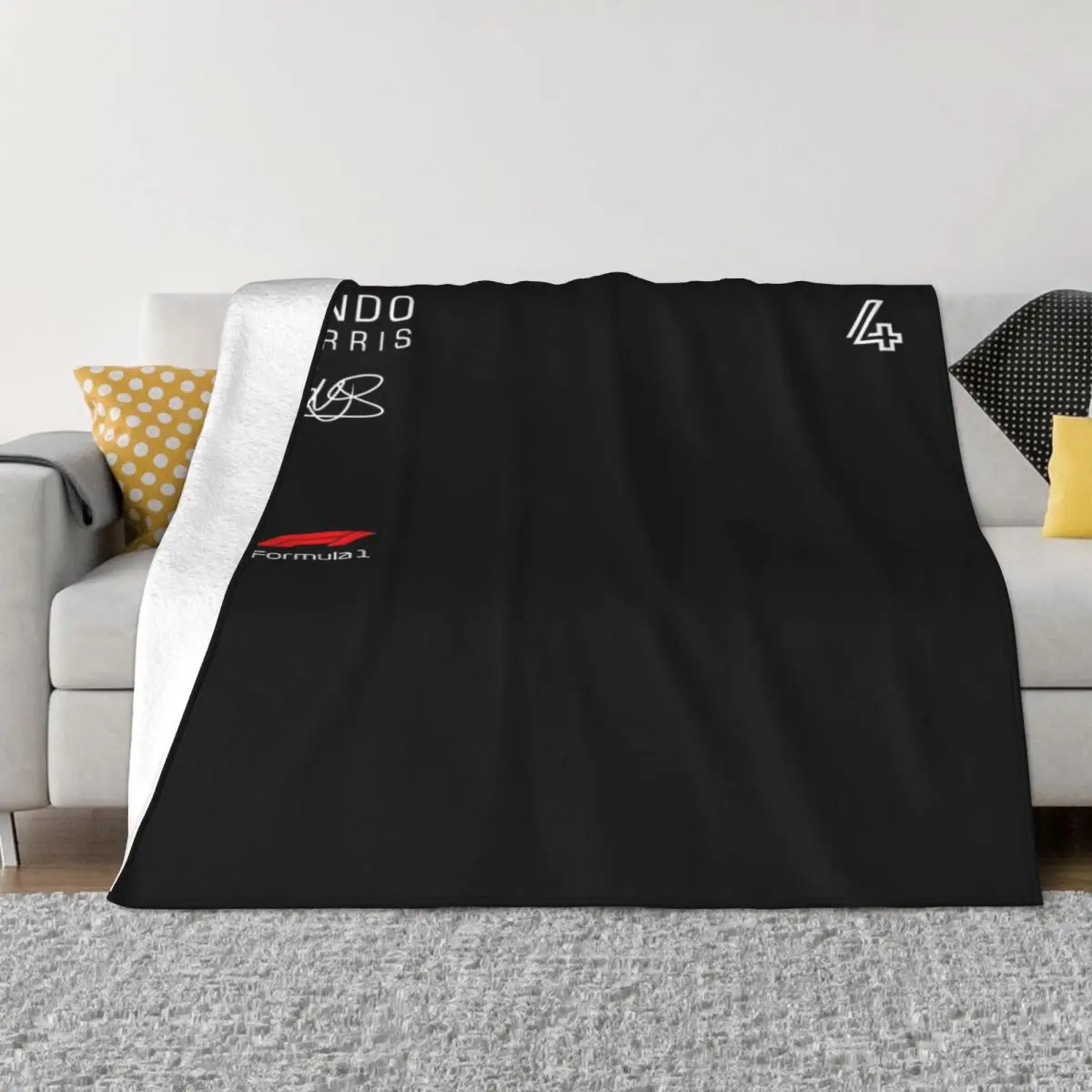 

Lando Norris Blanket Super Soft Throw Plush Warm And Comfortable Short Pile Blanket For Sofa Sofa Bed