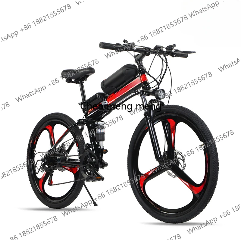 Mountain Snow Bike Lithium Battery Helps Men and Women with Variable Speed Commuting Lightweight Battery Electric Bike
