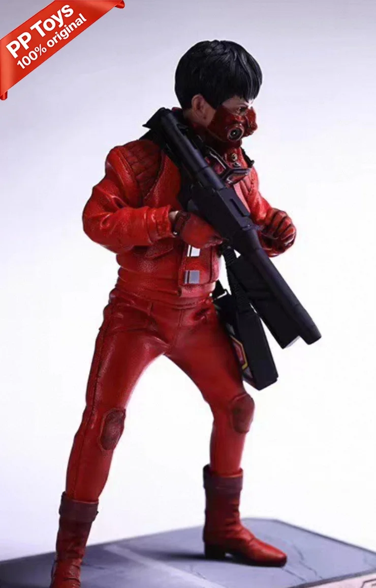 Sacredoys S24-001 1/12 Children's Red Clothes Kaneda Children's Motorcycle Akira Complete Deluxe Version 6-inch Action Model view 4