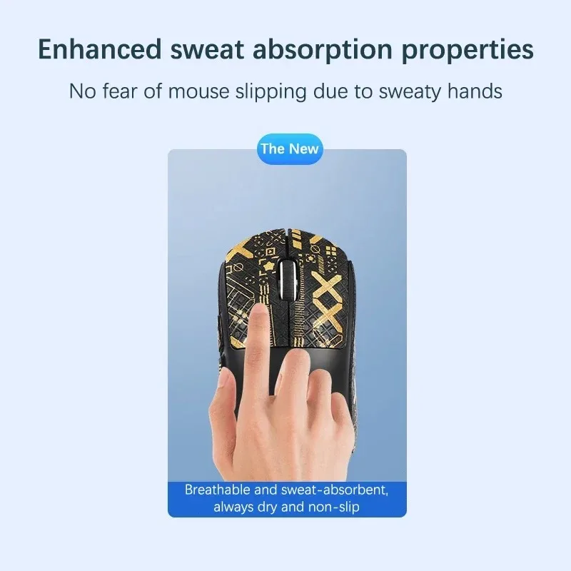 Handmade Grip Tape for Logitech G Pro X Superlight Wireless Mouse - Non-Slip Sweat-Absorbing Skate Sticker Accessory