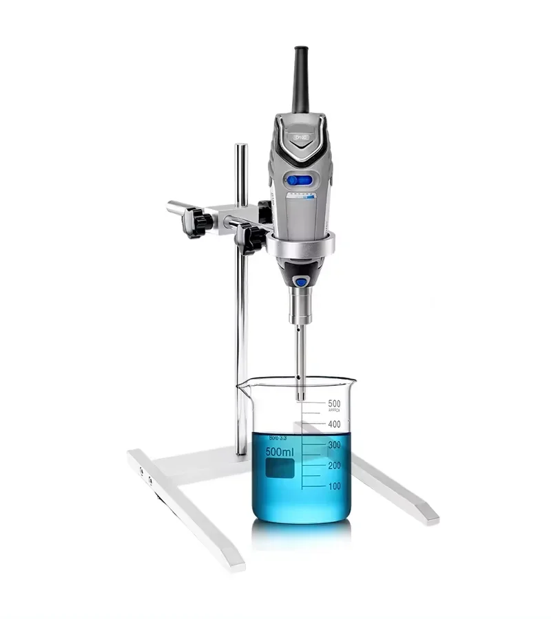 IKEME High Speed Dispersing Machine Handheld Homogeneizador Laboratorio High Shear Lab Emulsifying Cosmetic Homogenizer Mixing