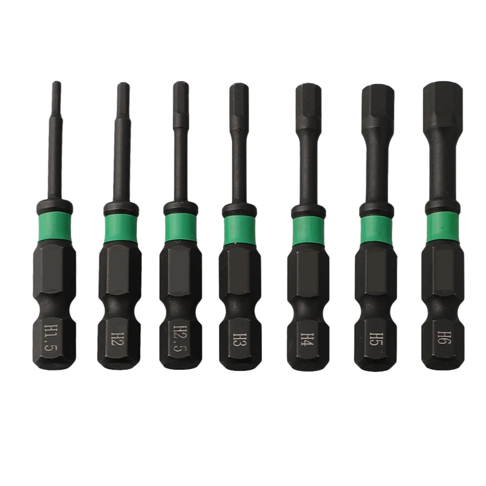 1Pc 1/4'' Hexagon Schraubendreher Bit H1.5/H-2/H2.5/H3/H4/H5/H6 Schnell Ändern Fahrer Power Bohrer Bits 50mm Für Elektriker Reparatur