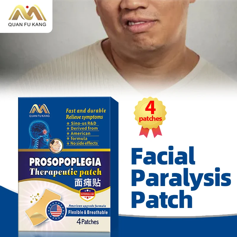 

Facial Paralysis Treatment Medicine Face Neuritis Herbal Patch for Facial Nerve Palsy Hemifacial Spasms American Formula