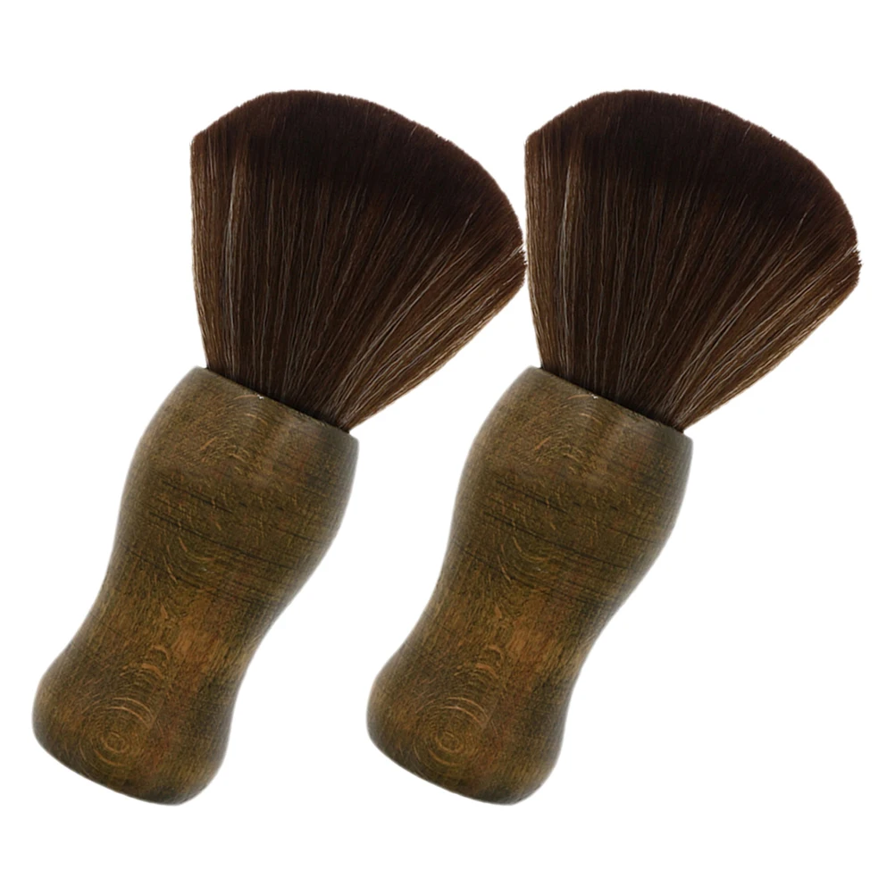 

2Pcs Vinyl Record Cleaning Brush Soft Bristle Wooden Handle Anti-Static Cleaning Tool for Vinyl Stylus Cleaner Brush