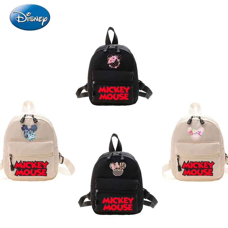 

Disney Mickey Mouse Women's Mini Backpack 2024 Trendy Backpack Cute Fashion Teen Girls Shopping and Commuting Anime Backpack