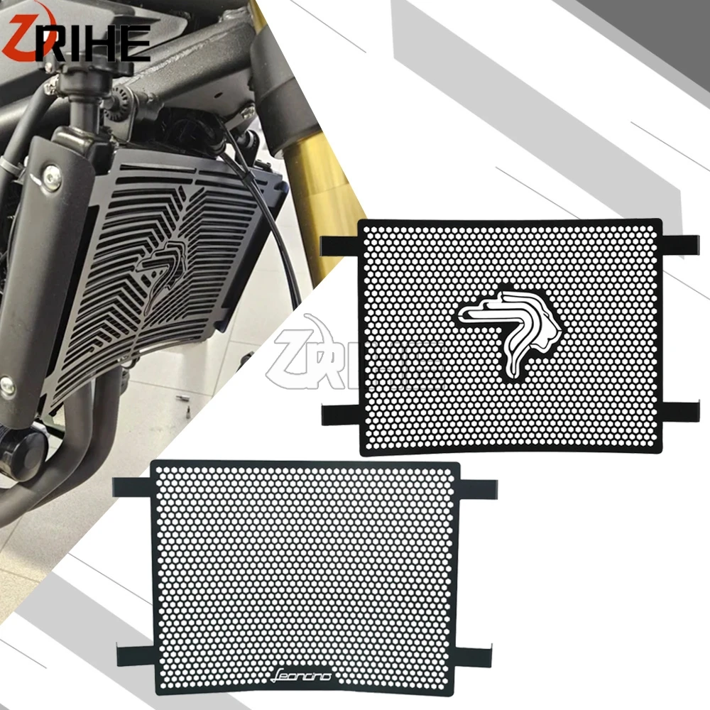 

Leoncino 800 Motobike Aluminum For Benelli Trail Leoncino800 20 2021 2022 2023 2024 Radiator Guard Protector Grille Grill Cover