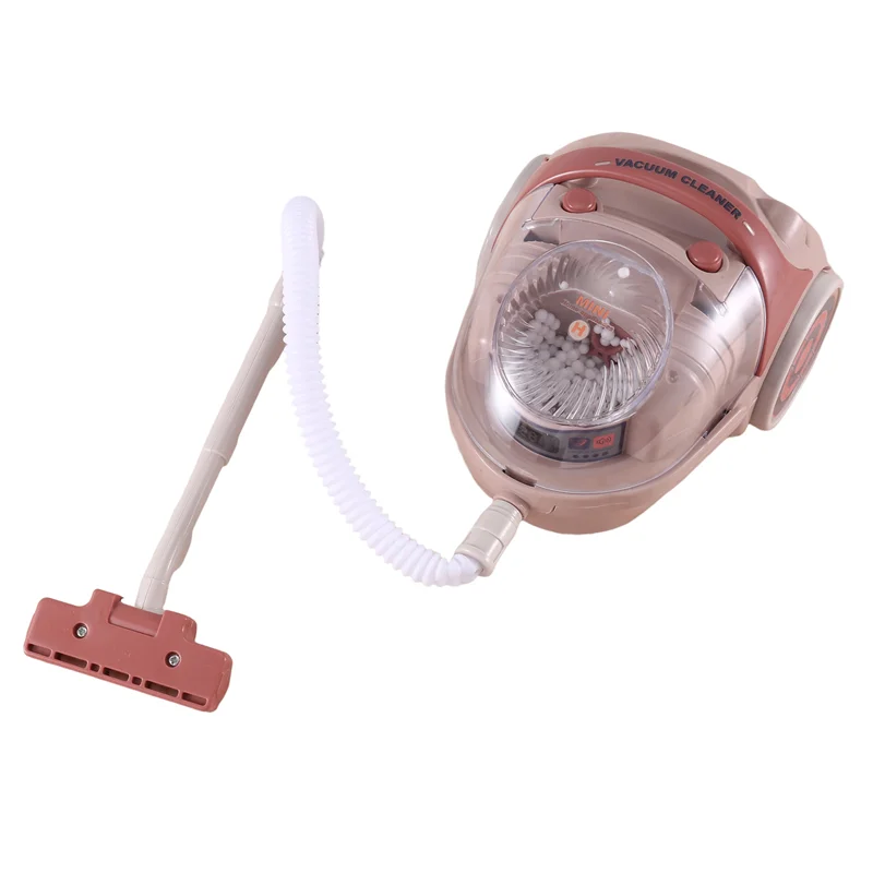 

N03R-YH129-4SE Household Simulation Electric Vacuum Cleaner Children's Small Home Appliances Kitchen Set For Boys And Girls