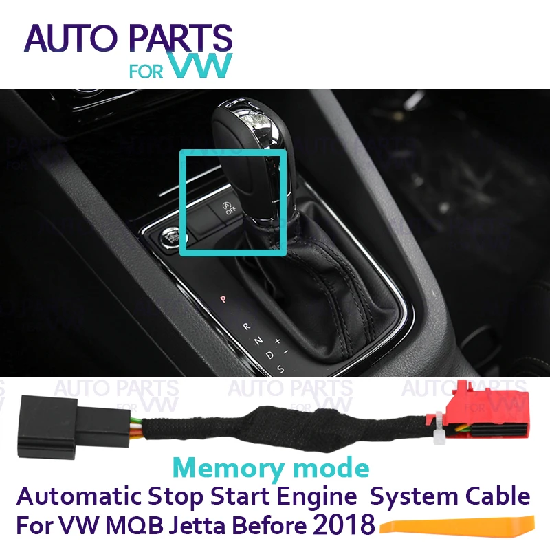 

For VW Jetta Before 2018 Automatic Stop Start Engine System Off Device Control Default Eliminator Cable Adapter