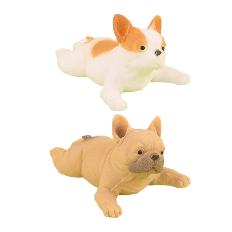 

2pcs Realistic Puppy Toy Antistress Tool Squeeze Stress Relief Funny Fidgets Slow Rising Toy Kids Gift