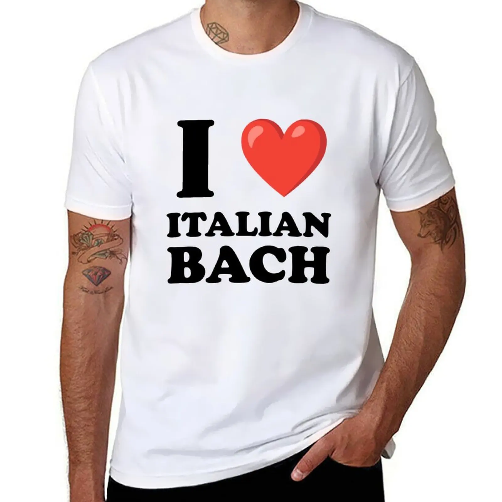 

I love italian bach T-Shirt t shirts for man graphic tees printed t shirts for man T-Shirt