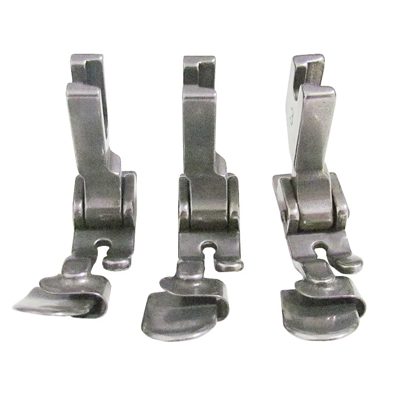 P351 1mm/2mm/3mm Curling Presser Foot Industrial Flat Sewing Machine Folding Hemming Presser Foot