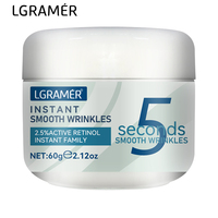 5 Seconds Retinol Anti-Wrinkle Cream Instant Anti Aging Line Fade Cream Firming Face Fine Skin Moisturizing Care Lifting Cream