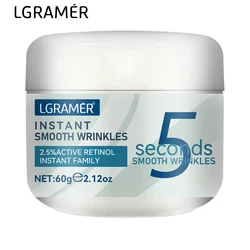 5 Seconds Retinol Anti-Wrinkle Cream Instant Anti Aging Line Fade Cream Firming Face Fine Skin Moisturizing Care Lifting Cream