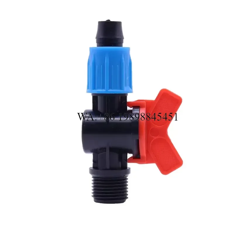 WMWMNU Bypass Drip Pipe Male Thread Fitting Plastic Garden Supplies for Irrigation