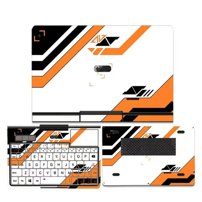 Máy tính xách tay 8 inch bao bọc toàn bộ bề mặt bảo vệ da chính xác cho túi 3