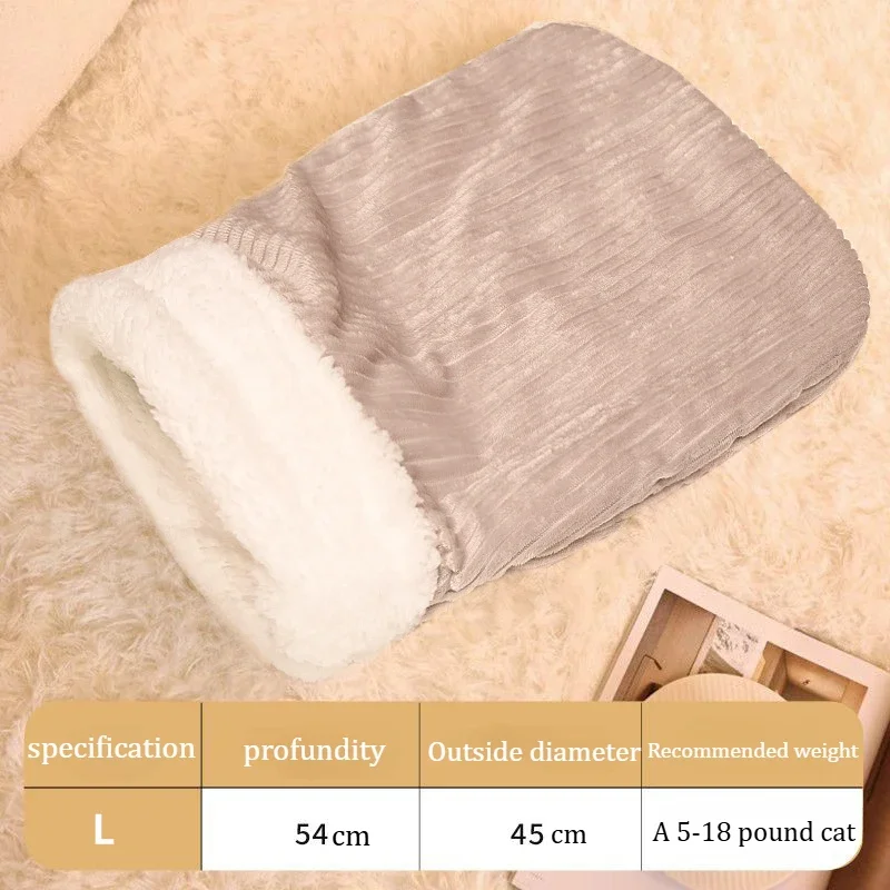 Four Seasons General Purpose Cat Winter Warm Sleeping Nest Semi-closed Security Pocket Nest Cat Sleeping Supplies Hamster swing