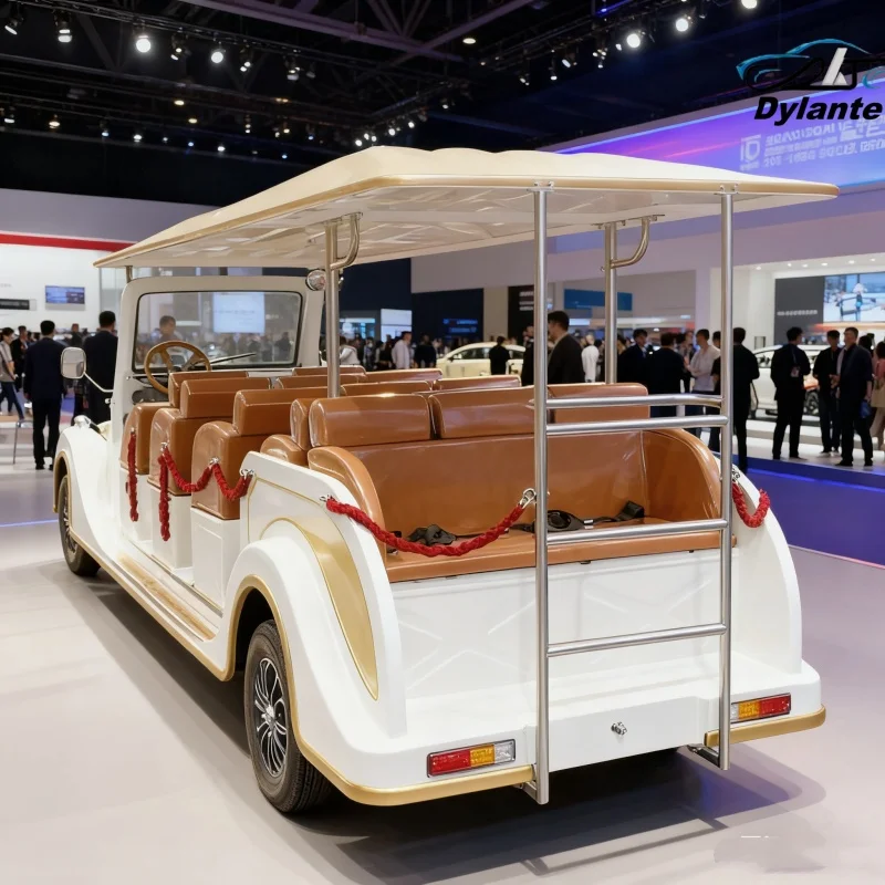 2025 أحدث بطارية ليثيوم الكهربائية خمر سيارة كلاسيكية الكبار سكوتر الألواح الشمسية بالطاقة على الطرق الوعرة الشاطئ العتيقة لمشاهدة معالم المدينة