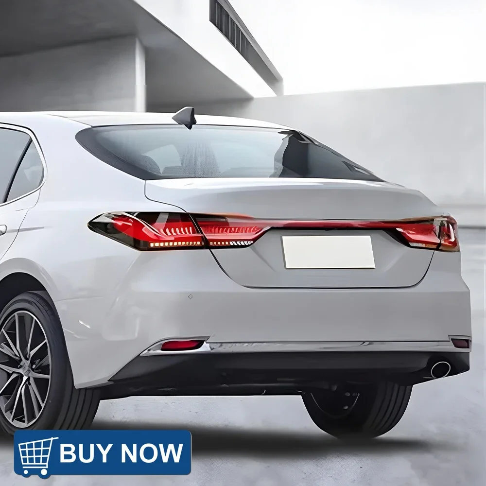 

Авто задние фонари для Toyota Camry 8th 2018-2023, автомобильные задние фонари в сборе, модифицированный BMW 7-й динамический стоп-сигнал, аксессуары для инструментов