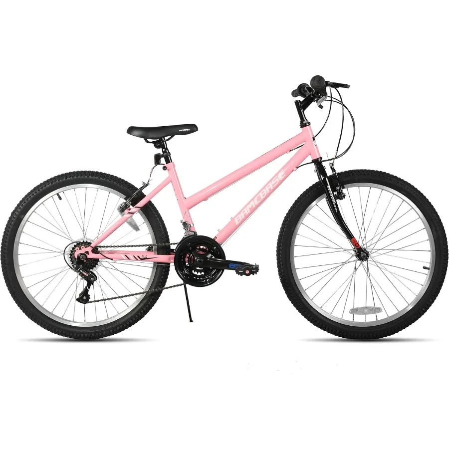 

HILAND Bamcbase женский горный велосипед 24 26 дюймов 18 скоростей гибридный пригородный велосипед для взрослых спортивный хардтейл трейл MTB идеально подходит для