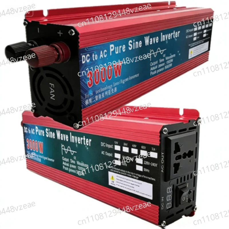 Solar Inverter, Pure Sine Wave Inverter, DC 12 V/24 V To AC 110 V/220 V 1000 1600 2000 3000 W