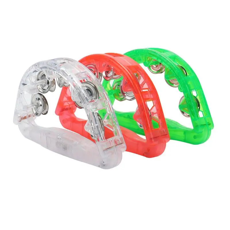 

Luminous hand bell concert props LED colorful flash bell entertainment toys