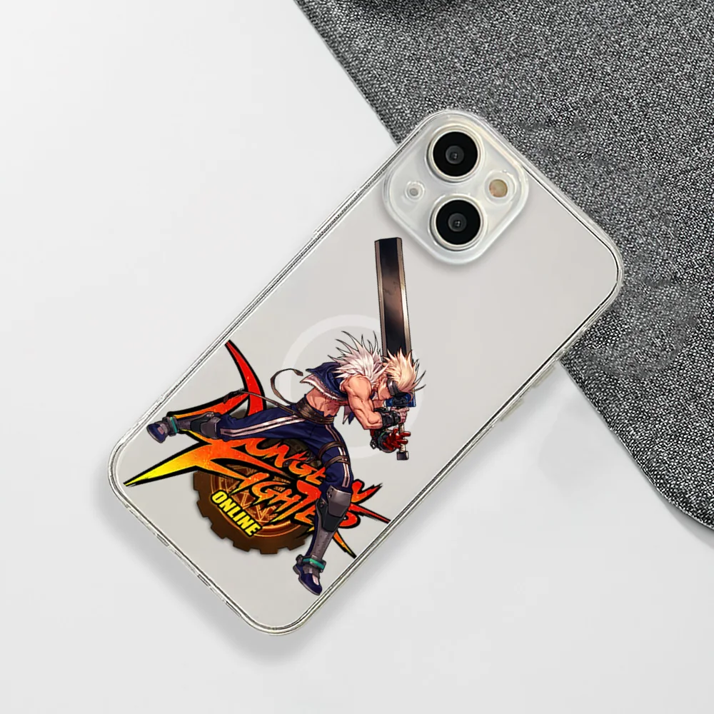 Game D-Dungeon Fighter Online Phone Case For IPhone 15 14 13 12 11 Transparent Magnetic Suction Cover