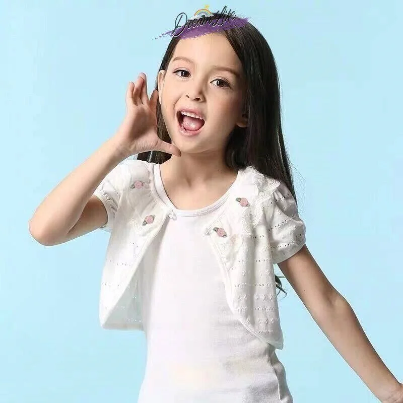 Roupas de proteção solar para bebês, casacos finos de verão para meninos e meninas, roupas infantis, camisa com ar condiciona...