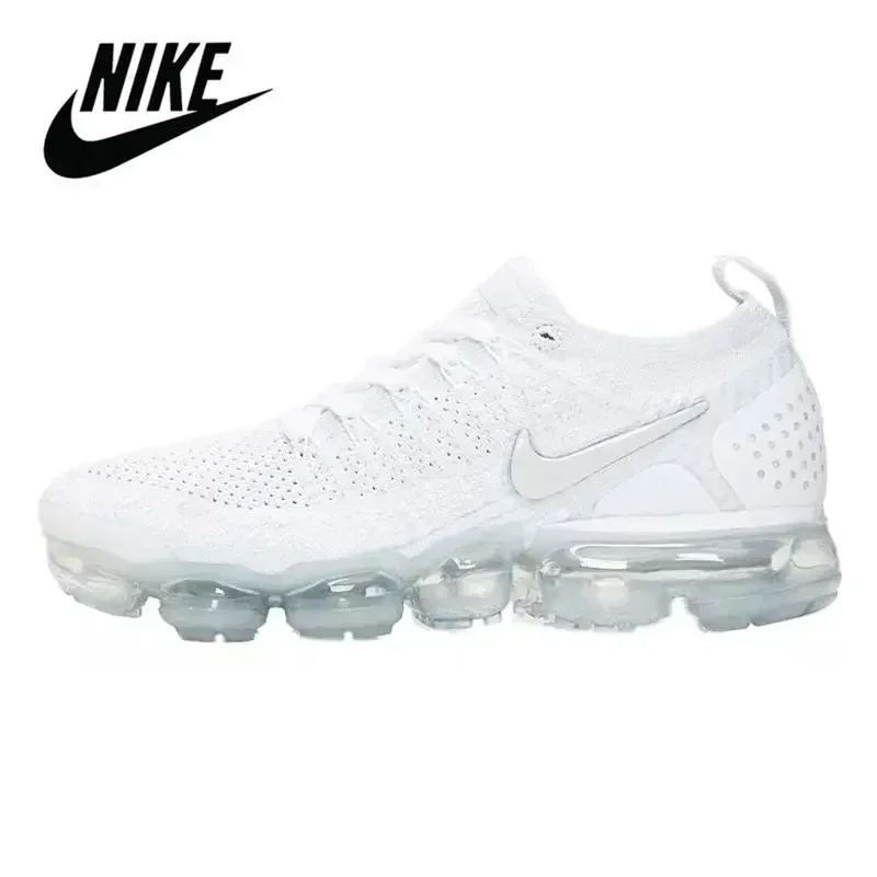 Nike Original Vapormax Authentic  Men's Running Shoes Outdoor Sports Shoes Trend Breathable Unisex Women Comfortable Size 36-45