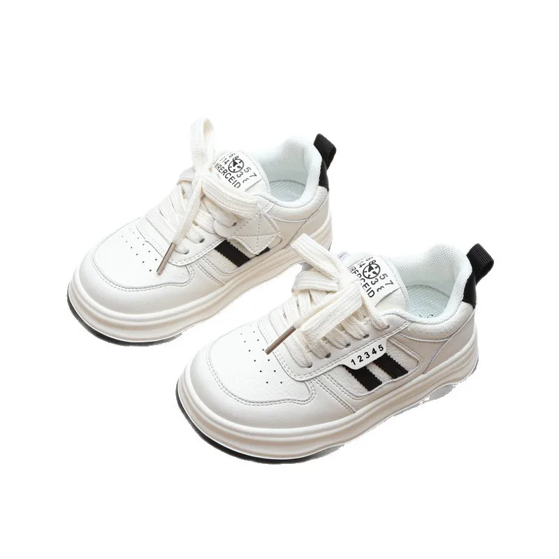

Children's Board Shoes 2025 Autumn Children's Boys Girls Flat Non-slip Running Shoes Kid Toddler Versatile Casual Sports Shoes