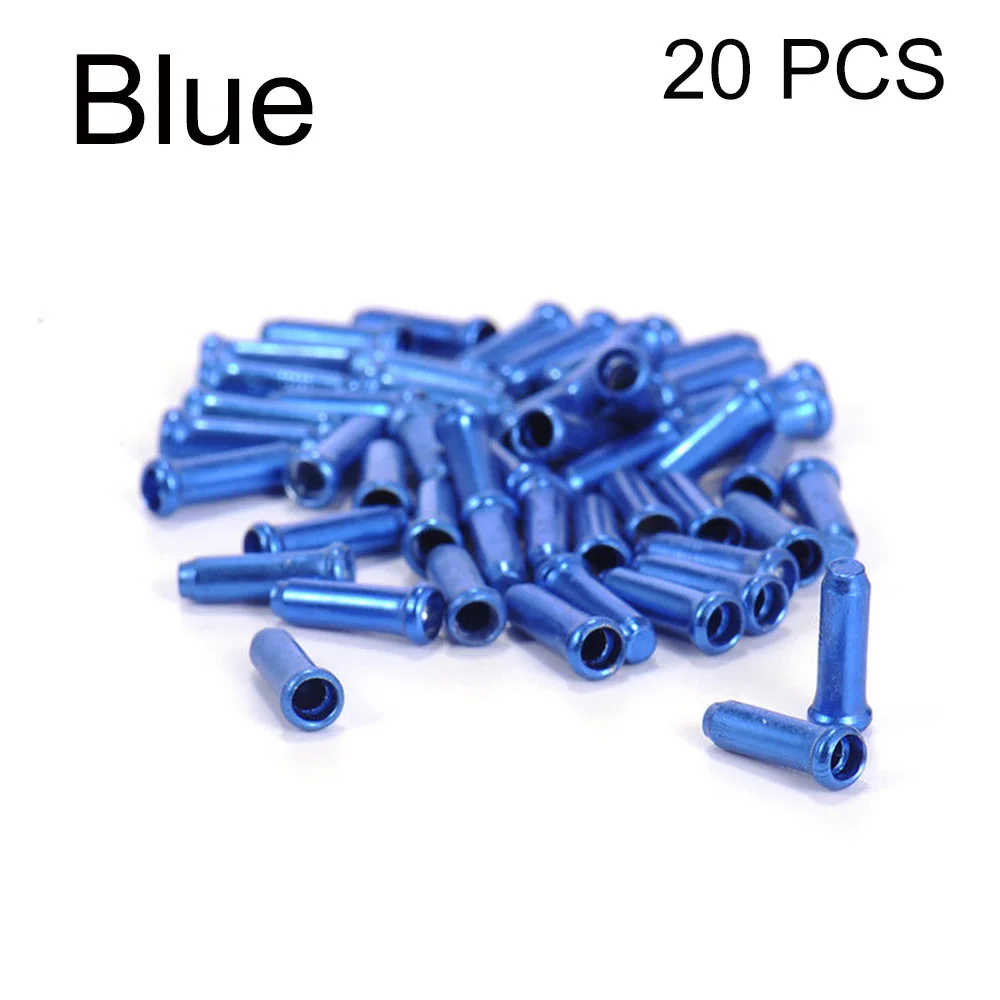 

20/50 Pcs High Quality Bicycle Accessories Crimps Bike Shifter Cable Cover Brake Wire End Cap Aluminum Alloy