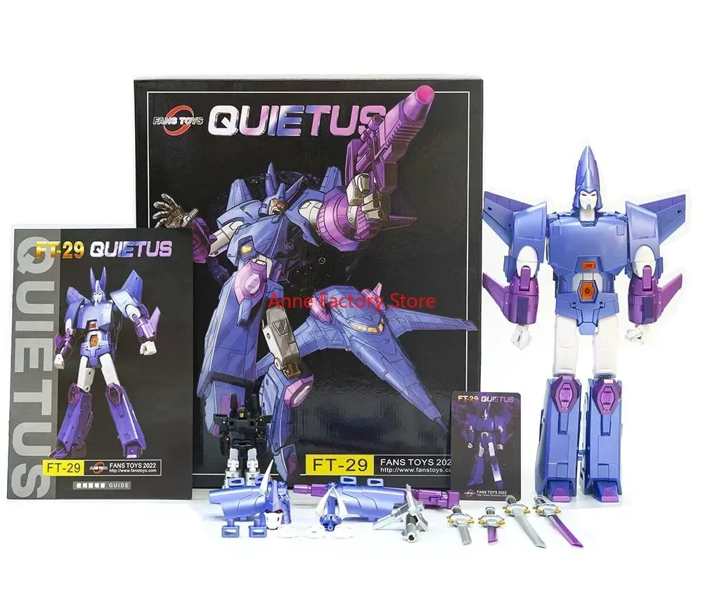 

New FansToys FT-29 FT29 Quietus Cyclonus G1 MP Reprint Action Figure Toy Collection Gift Model Toys