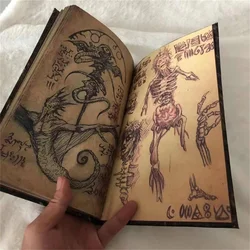 Necronomicon Dark Magic Book Demon Evil Dead Summon Book Altar Ceremony Prop Book Collection Living Room Desktop Decoration