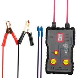 Auto Fuel Injector Tester 4 Pluse Modes Fuel Injector Flush Cleaner Adapter Cleaning Tool Kit Car Injector Detector