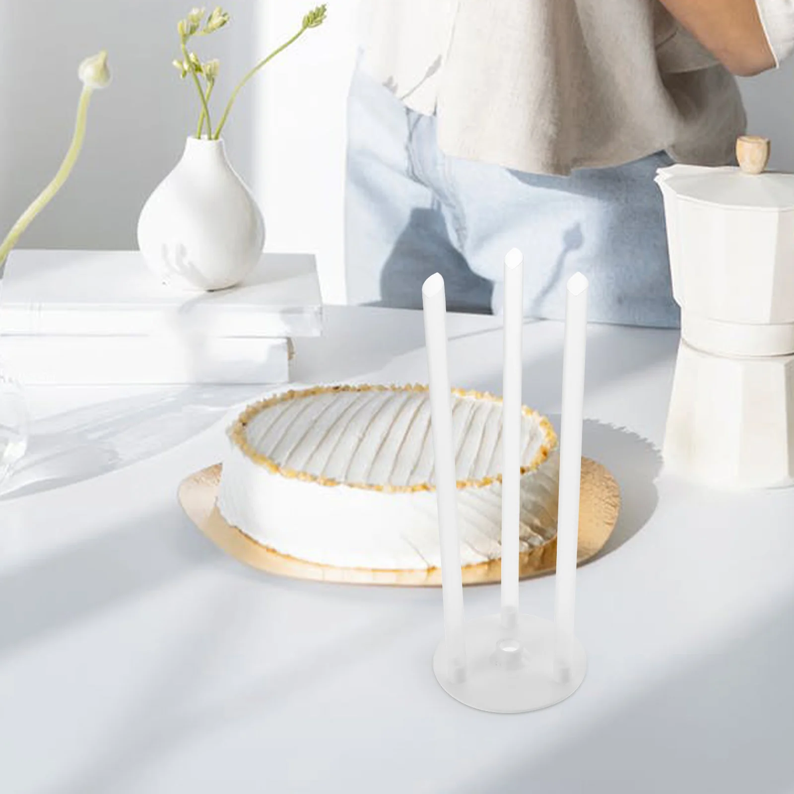 

10 Sets Cake Stand Cakes Stands Tiered Support Baking Accessories Gasket for Structure Display
