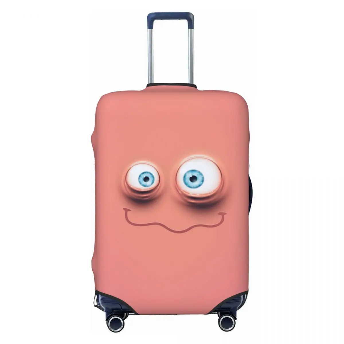 Funny Expression Suitcase Cover 3d Cartoon Useful Travel Protector Luggage Supplies Flight