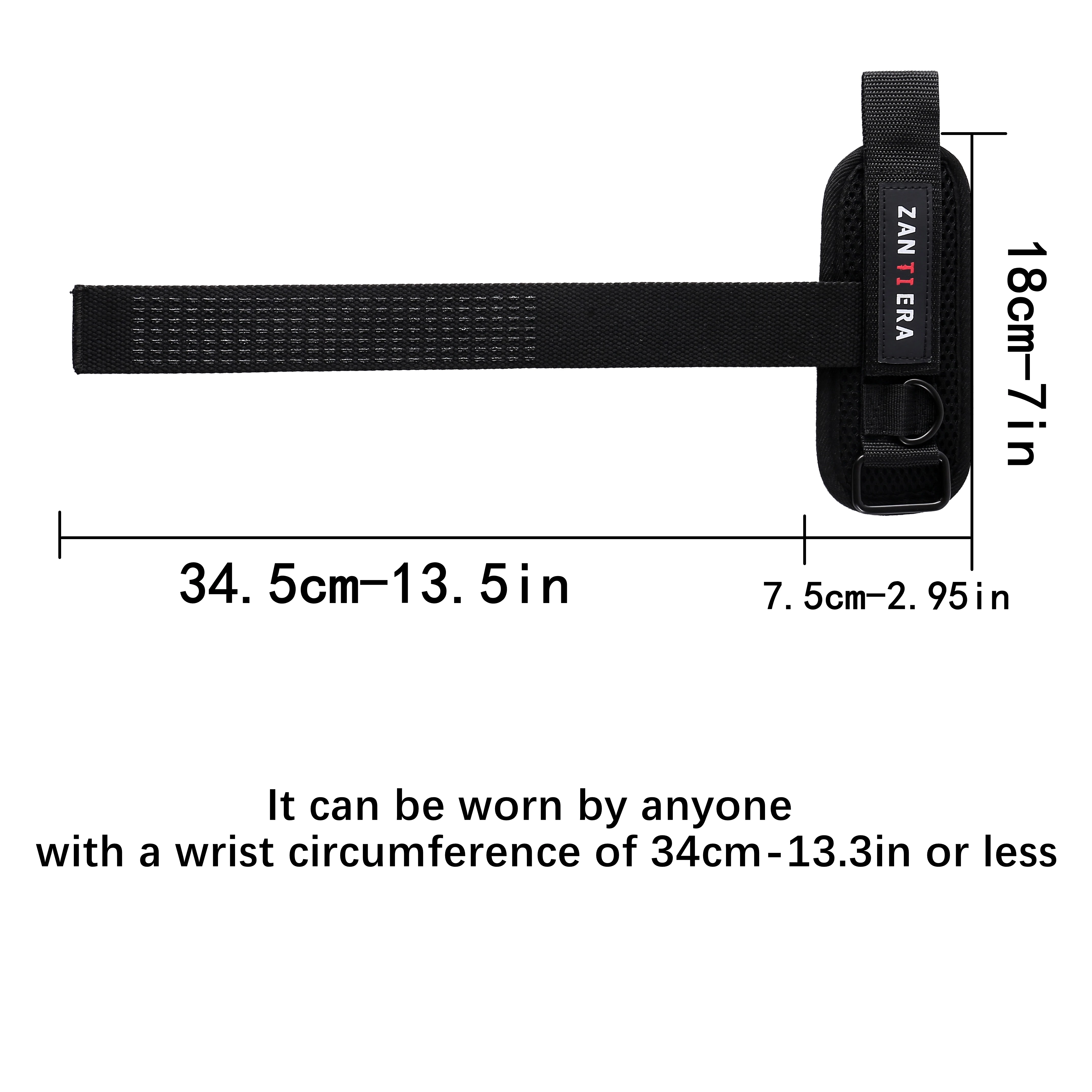 Neues 3-in-1 Fitness-Hilfsmittel-Set, inklusive Stützgurt, Knöchelbandage, Handgelenkband, unverzichtbar für das Training, praktisches Design. – Detail 9