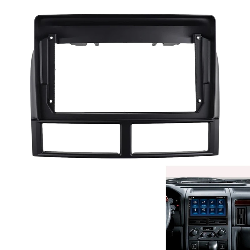 

Car Radio Fascia For JEEP Grand Cherokee 98-04 DVD Stereo Frame Plate Adapter Mounting Dash Installation Bezel Trim Kit