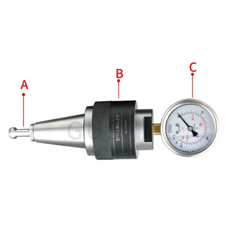 Spindle Tensometer BT30/40/50CNC Machine Tool Consumption Hydraulic Dynamometer HSK/ISO Testing Instrument