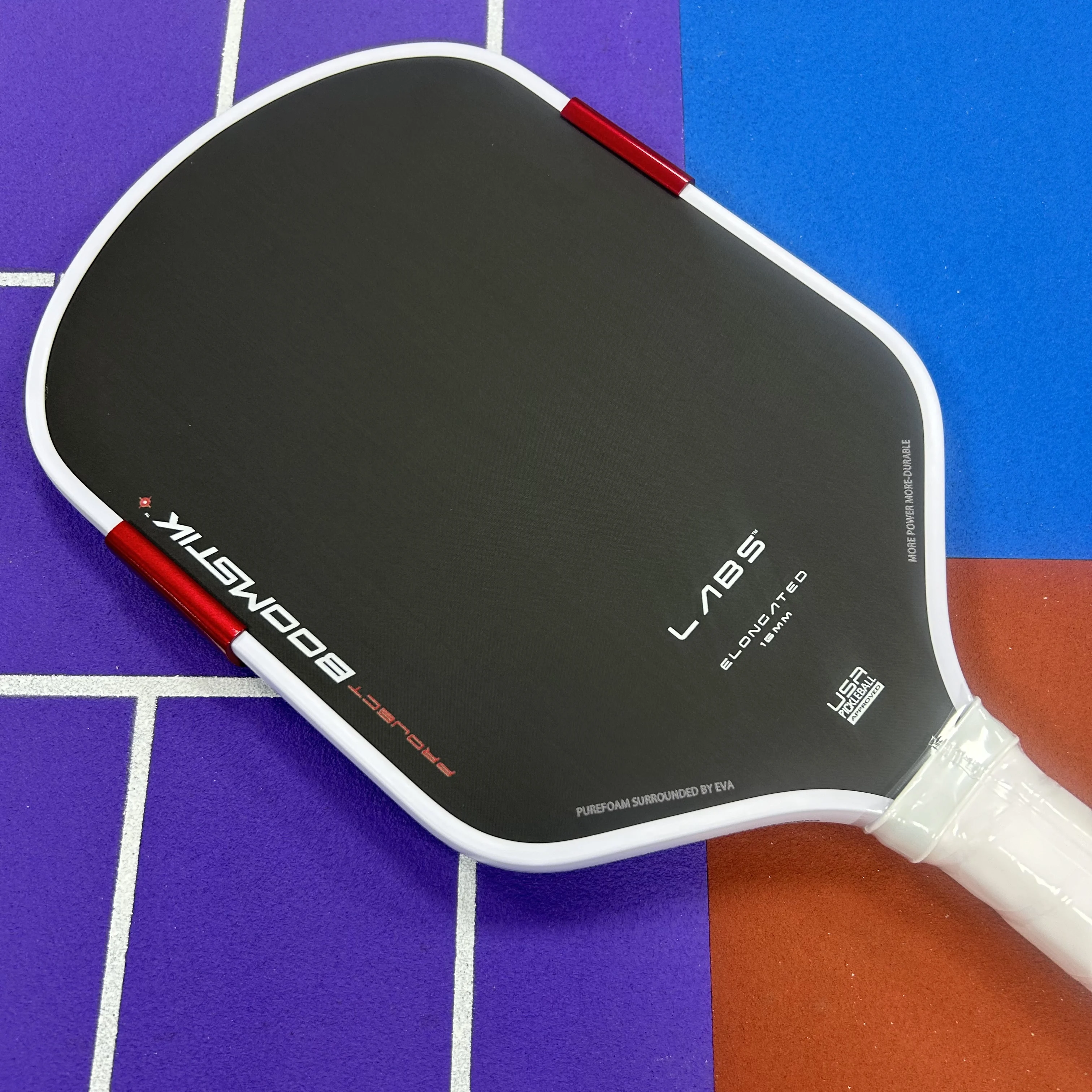 

Customized Boomstik 16mm GEN5 with New All-foam Core and Toray T700 Carbon Fiber Pickleball Paddle