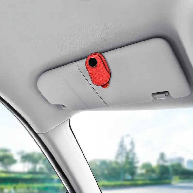 Sunglass Clip For Car Visor Car Glasses Holder Clip Multifunctional Ticket Card Clip Sunglass Car Visor Eyeglasses Hanger Auto