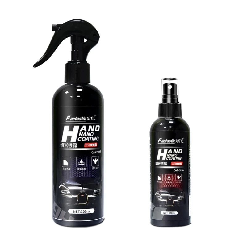 

Rapid Car Ceramic Coating Ceramic Nano-coating Plated Crystal Hydrophobic Trim Renovation 4oz/10oz