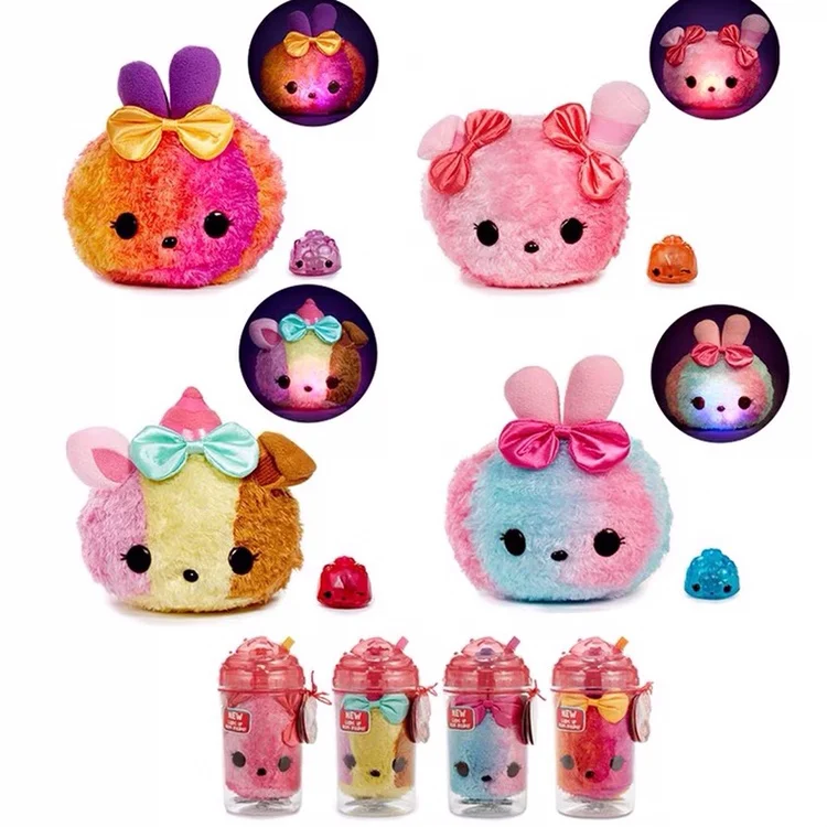 New surprise doll NUM NOMS fragrant baby savings can plush doll surprise box shiny fragrance ring girl passes every toy